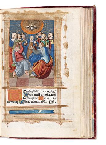 Liturgies. Latin Rite, Printed Book of Hours. Hor[a]e in Laude[m] Gloriosissime Virginis Mari[a]e Secundum Usum Romanum.